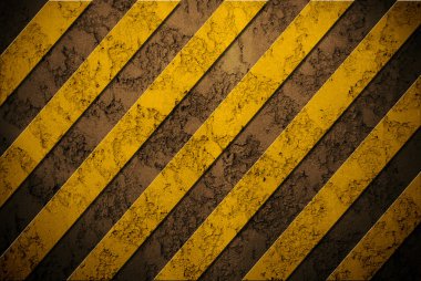 Danger background on concrete wall clipart