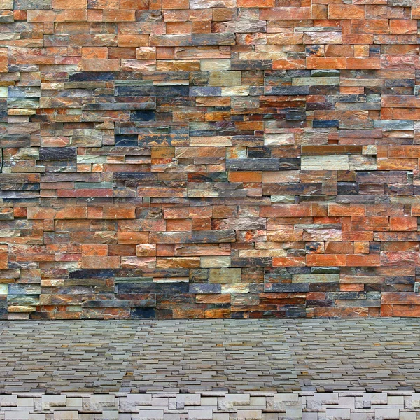 Ziegelmauer Wand Stein Hintergründe Textur — Stockfoto