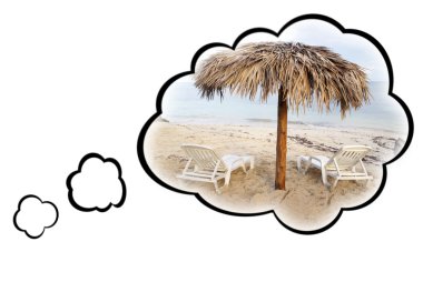 Dream Vacation Concept clipart