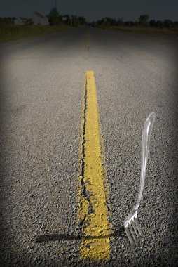 Fork in the Road clipart
