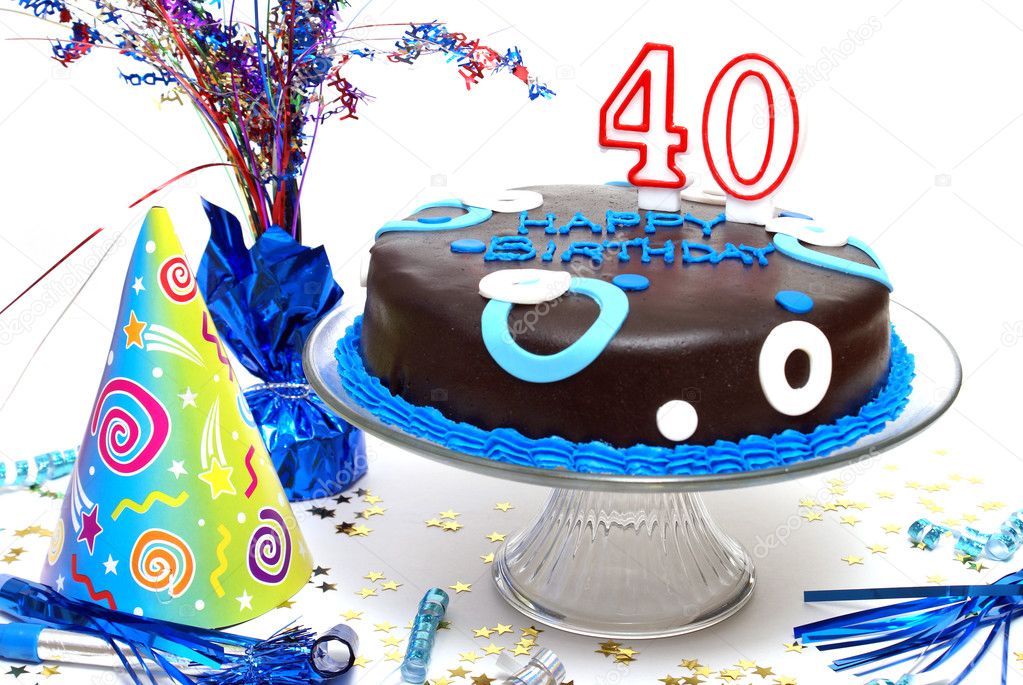 ᐈ Torta Con 40 Candeline Immagini Di Stock Fotografie 40 Compleanno Scarica Su Depositphotos