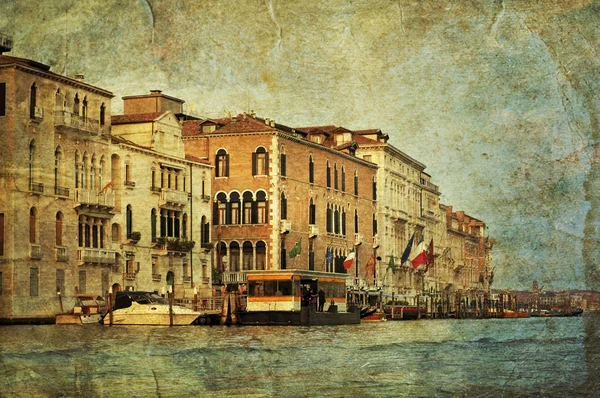 Wenecki kanał grand — Zdjęcie stockowe