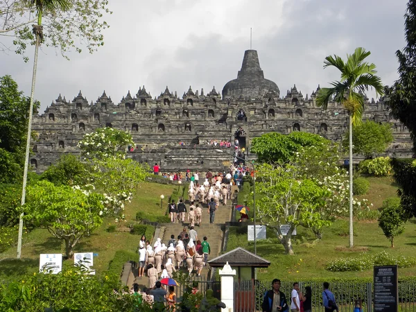 Borobudur tempel — Stockfoto