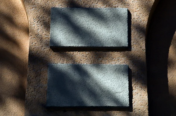 Abstracte schaduwen op vierhoeken — Stockfoto