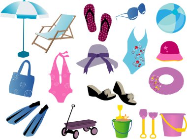 Summer time clipart