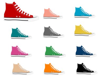 Sneakers clipart