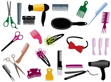 Hairdressing clipart