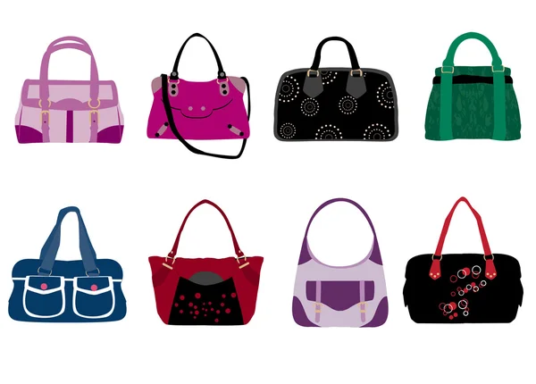 stock vector Fashion bags