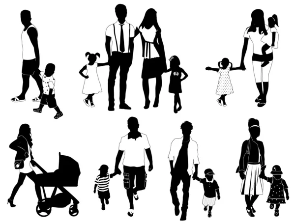 Famille — Image vectorielle