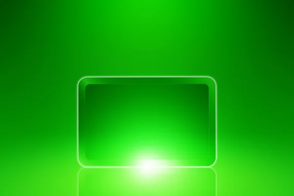 Abstract green smartphone