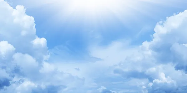 Красивое голубое небо Лицензионные Стоковые Фото