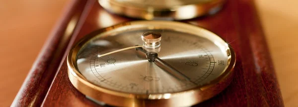 stock image Golden barometer