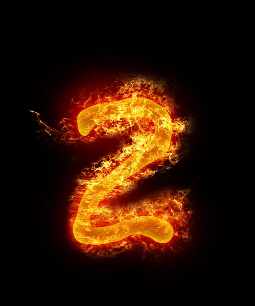 stock image Number of fire