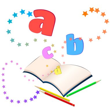 Magic of learning clipart