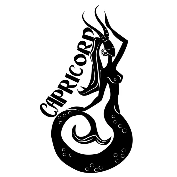 Capricorn/Elegant sterrenbeeld — Stockfoto