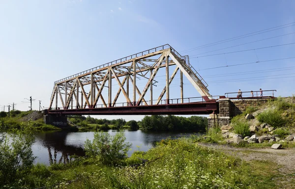 stock image Railway bridge