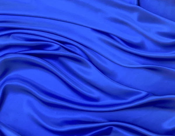 Abstract blue royal fabric — Stock Photo, Image