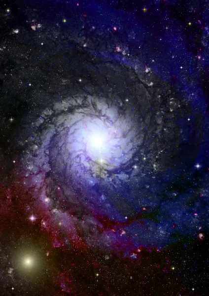 Távoli spirális galaxis — Stock Fotó