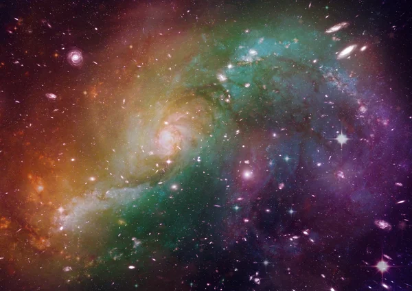 กาแล็กซี่ที่ห่างไกล — ภาพถ่ายสต็อก