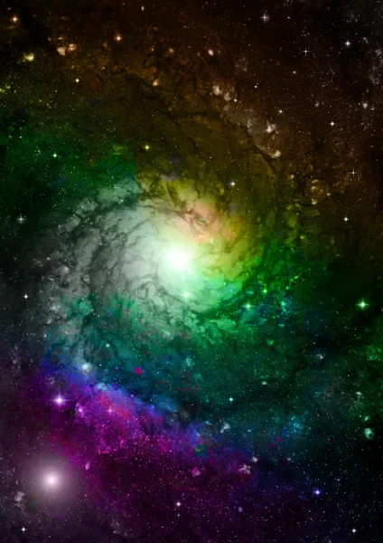 Galaxia espiral lejana —  Fotos de Stock