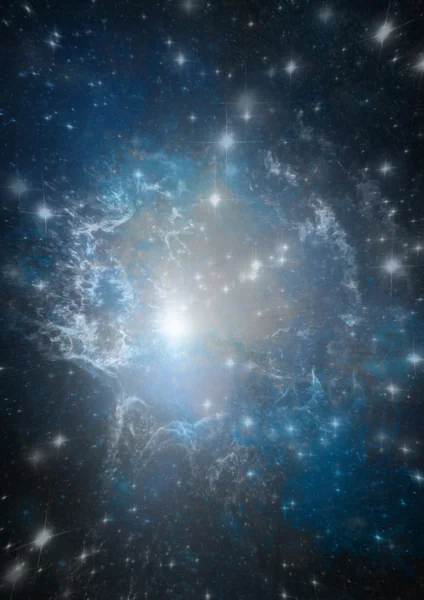 Space stars and nebula — Stock Photo, Image