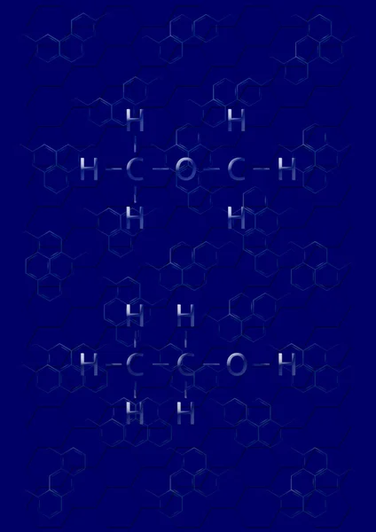 構造の化学式の背景 — ストック写真