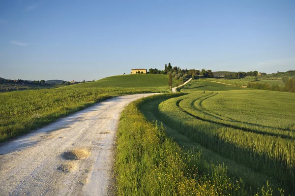 İtalyan manzara güzel bir görünüm — Stok fotoğraf