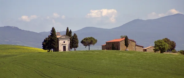 Landschaft in der Toskana — Stockfoto