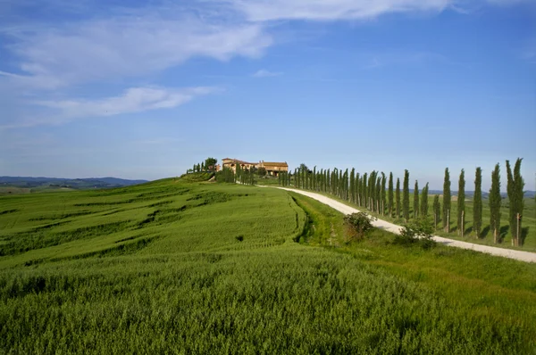 Casa rural en Toscana — Foto de Stock