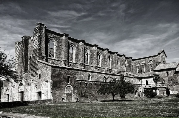 Της Τοσκάνης, Μονή του Αγίου galgano — Φωτογραφία Αρχείου