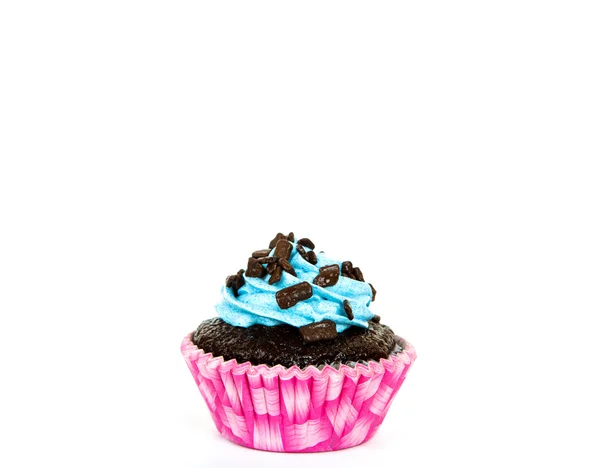 Cupcake isolé sur fond blanc — Photo