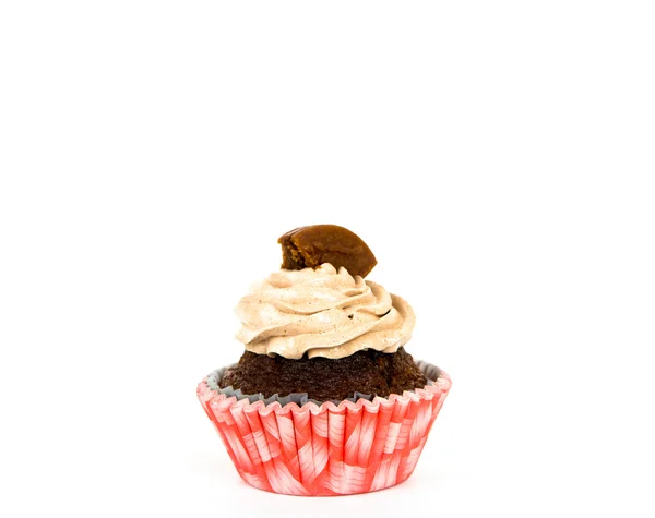 Cupcake aislado sobre fondo blanco —  Fotos de Stock
