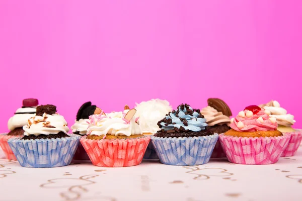 Cupcakes γενεθλίων — Φωτογραφία Αρχείου