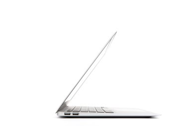 Laptop isolated on white background clipart