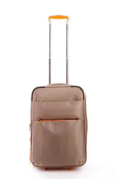 Suitcase isolated on a white background. — Stock Photo, Image