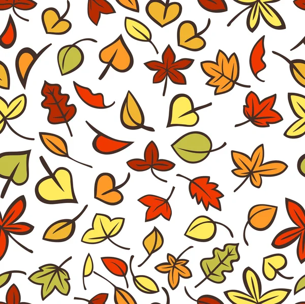 Листя осень — стоковий вектор