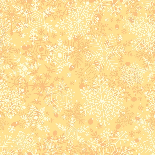 Patrón de copos de nieve — Archivo Imágenes Vectoriales