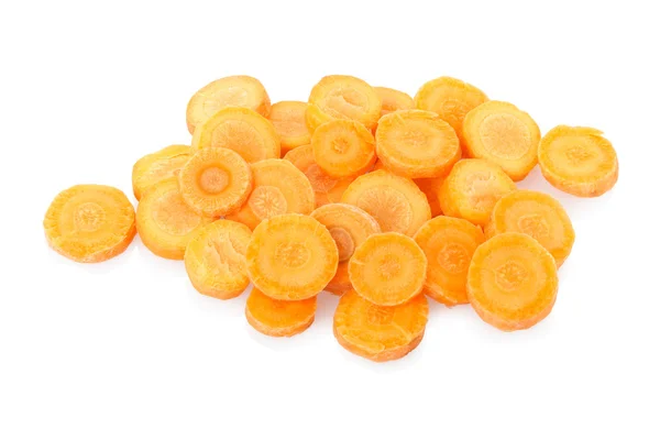 Sliced carrots — Stock Photo, Image