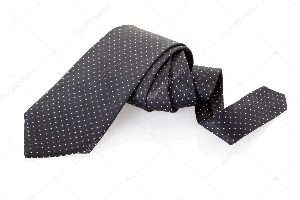 Elegant black tie