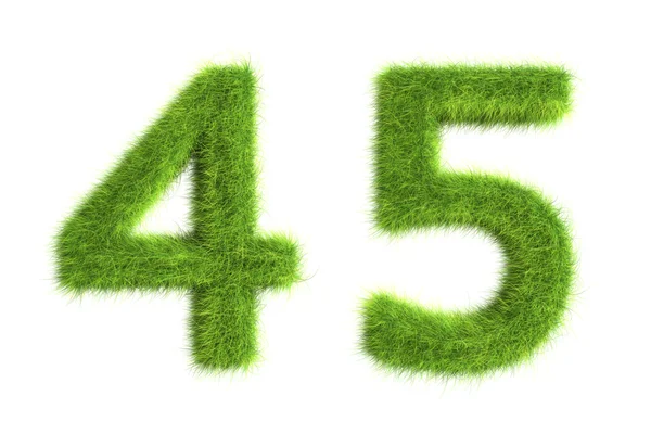 stock image Grass numbers
