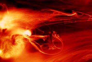 Firey background clipart