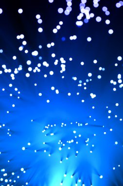 Blue fiber optic background clipart