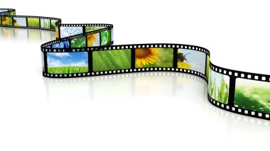 Film with images clipart