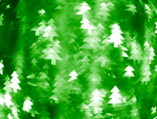 Światła w kształcie drzewa — Zdjęcie stockowe