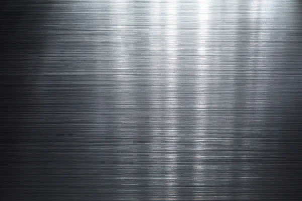 Brushed metal plate — Stock Photo, Image