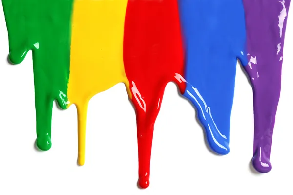 Paint dripping — Stock Photo, Image