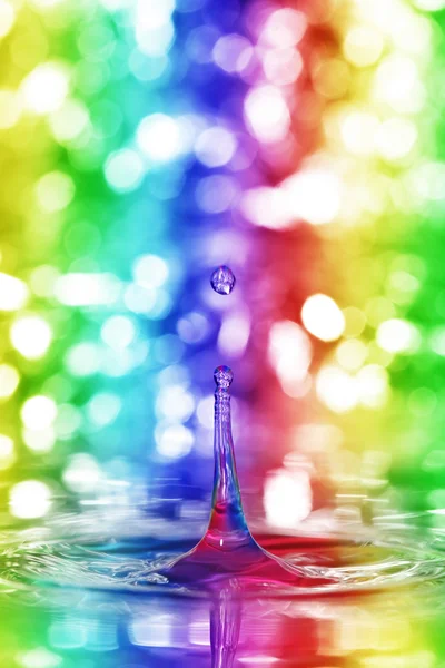 Colorful water drop — Stockfoto