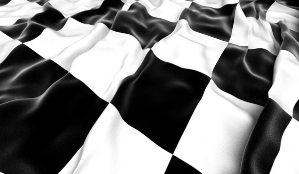 Шахматный флаг — стоковое фото