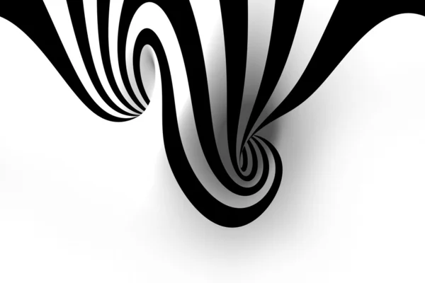 Espiral abstracta con espacio vacío — Foto de Stock