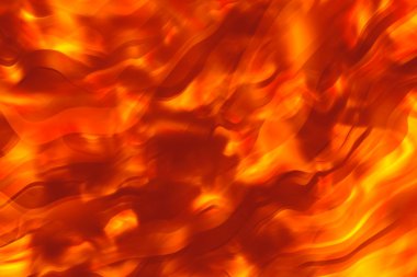 Fiery hot background clipart